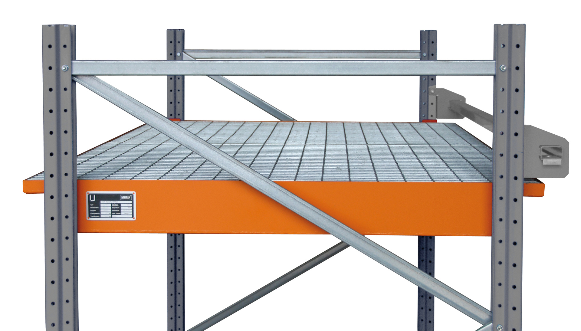 Einhängewanne Typ EHW RAL 2000 Gelborange